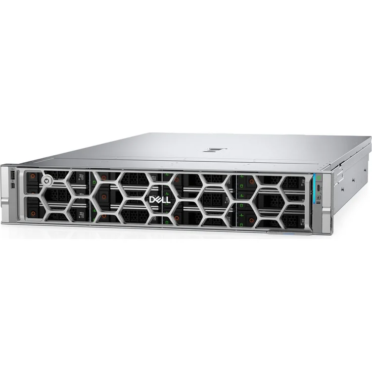 Dell PowerEdge R570, NAS-Server mit 32 GB RAM, 2 x 960 GB SSD, 10GbE, Rack-Montage 2U