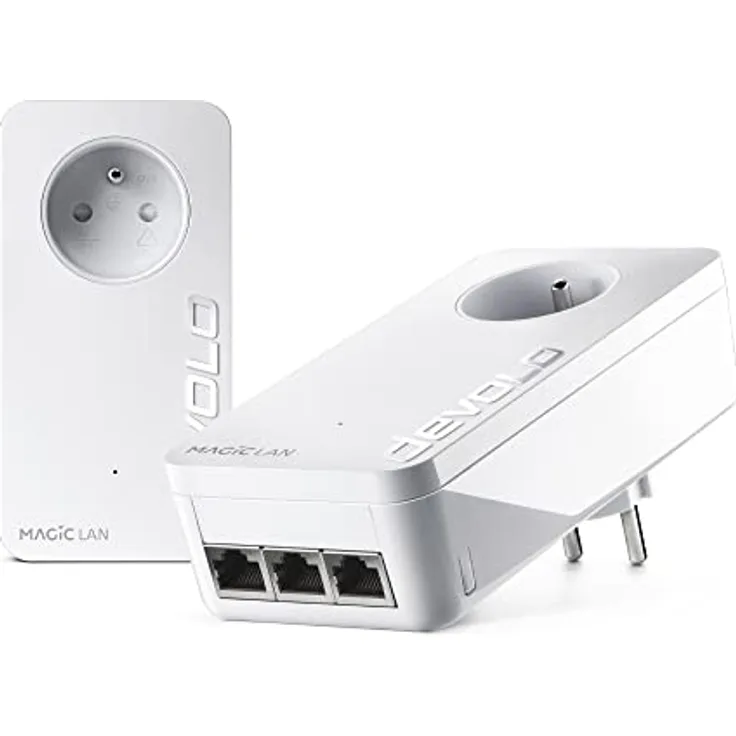 Devolo Magic 2 LAN triple Starter Kit BE Powerline Starter Kit 2.4 GBit/s