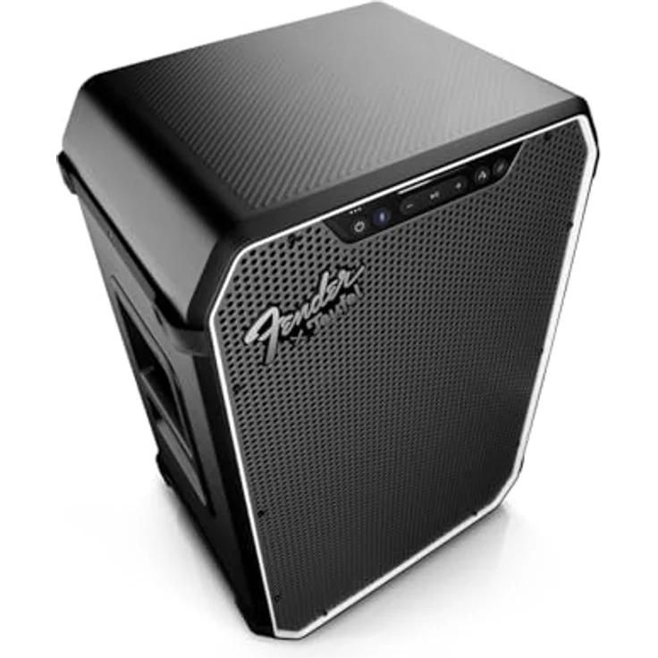 Teufel Fender x ROCKSTER NEO, Tragbarer Bluetooth Lautsprecher mit 130 dB SPL, IP44 spritzwassergeschützt, 36 Stunden Akkulaufzeit, Powerbank-Funktion – Bild 3