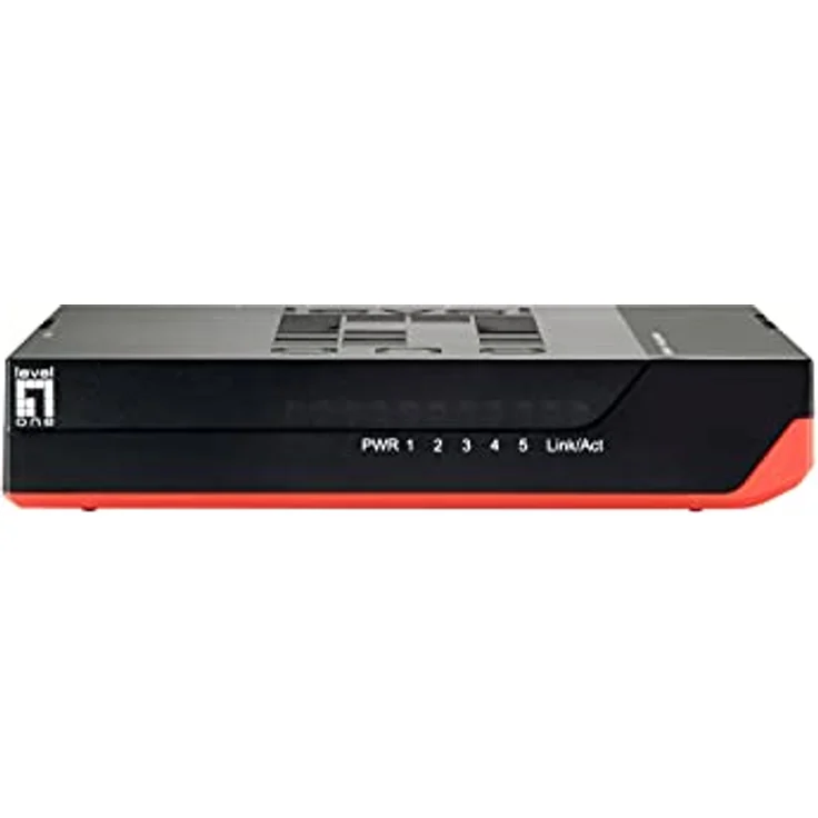 LevelOne Switch 5x GE GSW-0507 Kunststoff – Bild 6