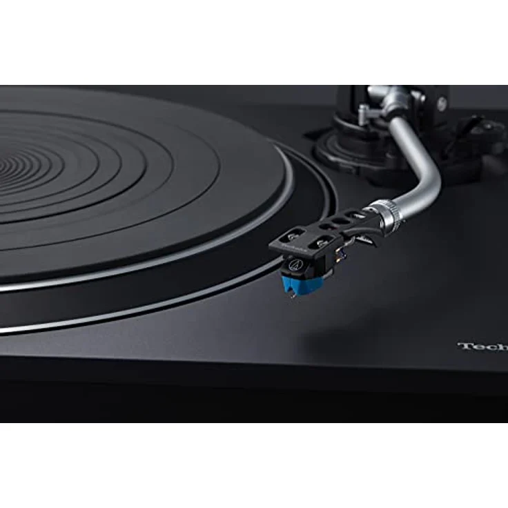 Technics SL-100C Plattenspieler mit Direktantrieb, AT-VM95C Tonabnehmer, Autolift, 3 Geschwindigkeiten, Staubschutz, PHONO-Kabel, schwarz - Preisvergleich – Bild 5