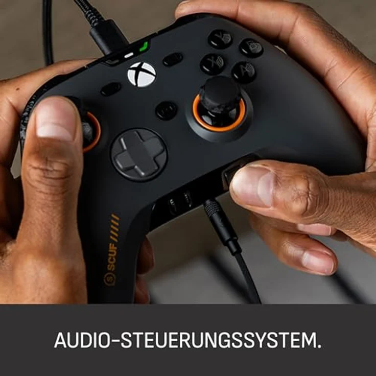 Scuf VALOR PRO Xbox-Performance-Controller mit Kabel – Anpassbare Rücken-Paddles, Sofort-Triggern, Hall-Effekt-Daumenstifte, Audio-Steuerungen, Xbox Series X|S, Xbox One – Stahl Grau – Bild 5