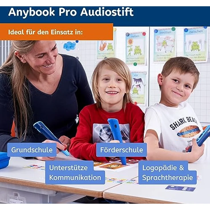 ANYBOOK Pro - der Anybook Reader komplett überarbeitet, der Neue und einzigartige Audiostift mit Codes zum Selberdrucken – Bild 5