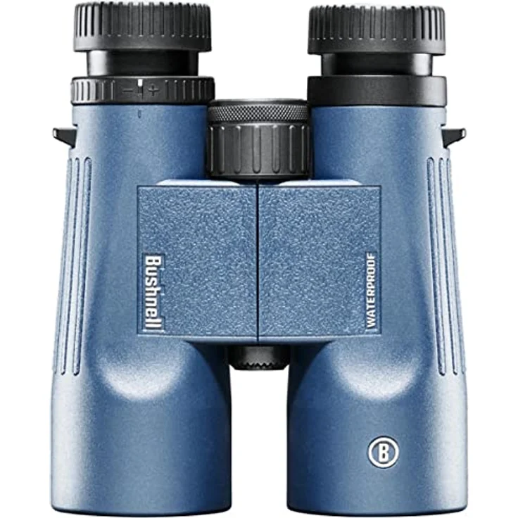 Bushnell H2O 2 Fernglas 8x42 Dunkelblaues Dachkant Vollvergütet Wasserdicht/Beschlagfrei Drehbare Augenmuscheln - Wassersport Bootfahren 158042R – Bild 3