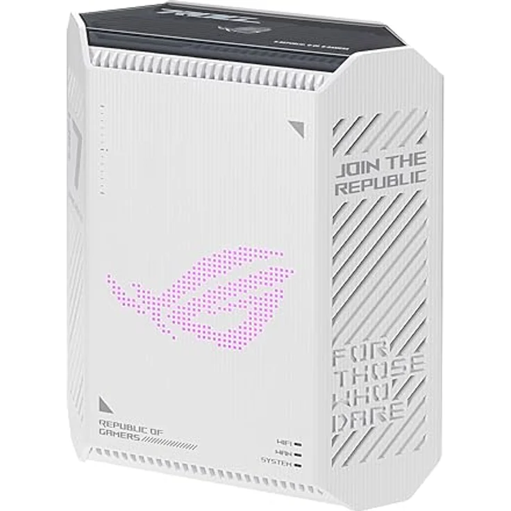 ASUS ROG Strix GS-BE7200, Dualband WiFi 7 Gaming Router mit 7.200 Mbps Durchsatz, 12,5 Gbit/s kabelgebunden, adaptive QoE und IoT-Funktionen – Bild 2