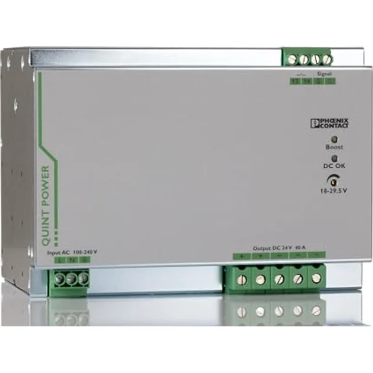 Phoenix Contact QUINT-PS/1AC/24DC/40, Stromversorgung 24VDC/40A mit SFB-Technologie und präventiver Funktionsüberwachung