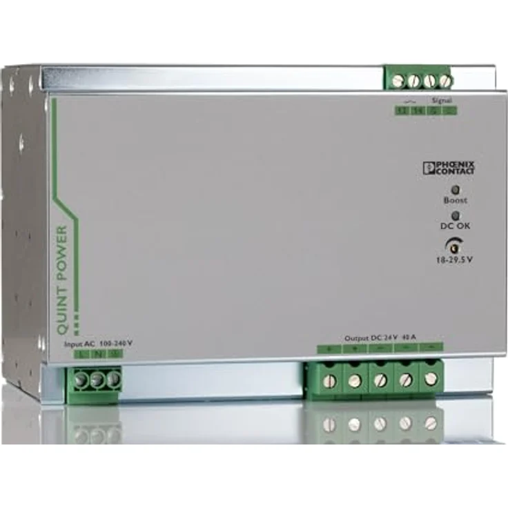 Phoenix Contact QUINT-PS/1AC/24DC/40, Stromversorgung 24VDC/40A mit SFB-Technologie und präventiver Funktionsüberwachung – Bild 1