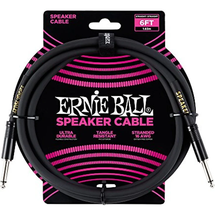 Ernie Ball Lautsprecherkabel, gerade/gerade, 183 cm – Bild 4