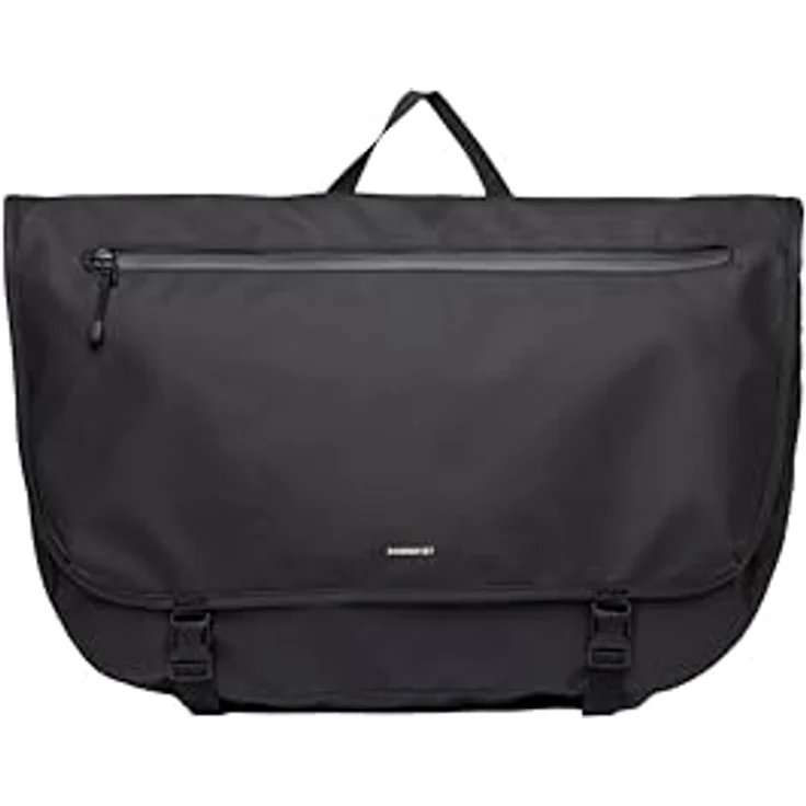 Sandqvist Stream Messenger, Laptop-Tasche mit 44 cm Fach, 100% Polyester, schwarz – Bild 2