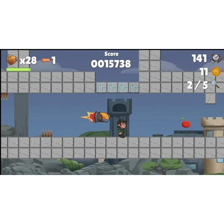 Markt + Technik Sherlock Holmes - Jagd auf Moriarty - Jump n Run Abenteuer Game für Switch, über 60 Level in 5 Welten, Downloadcode in Box enthalten – Bild 4