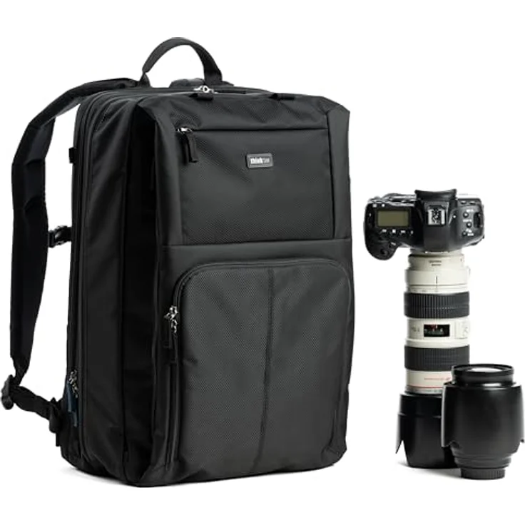 Think Tank Shape Shifter 37L, Fotorucksack mit anpassbarem Innendesign, wasserabweisend, Schwarz – Bild 1