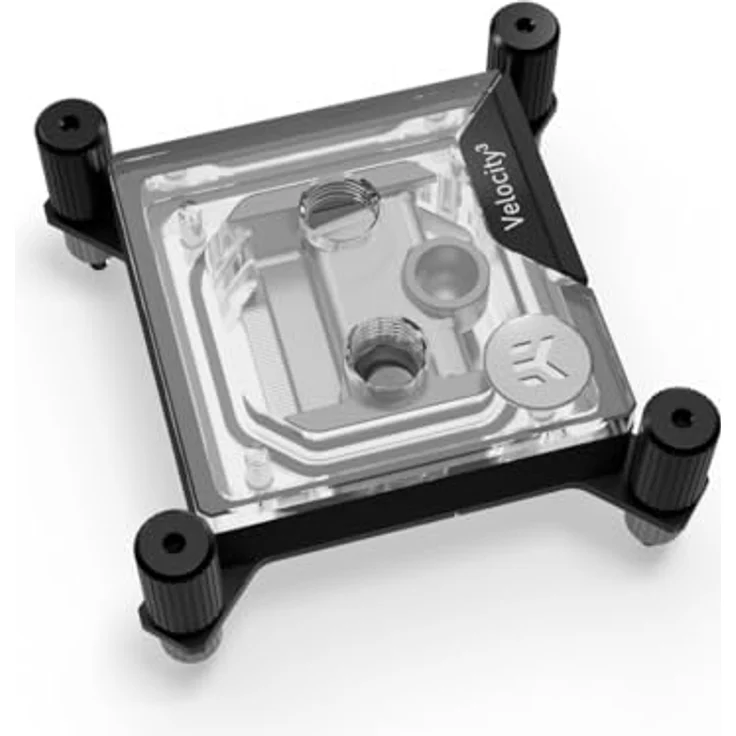 EKWB WAC Quantum Velocity3 CPU Wasserkühler - AM5, 1700/1851, Plexi – Bild 1