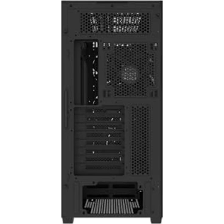 Thermaltake AX500, Full Tower Chassis in Schwarz, mit Unterstützung für E-ATX-Motherboards, bis zu 14 Lüfter und erweiterbare Speicherkapazität – Bild 4