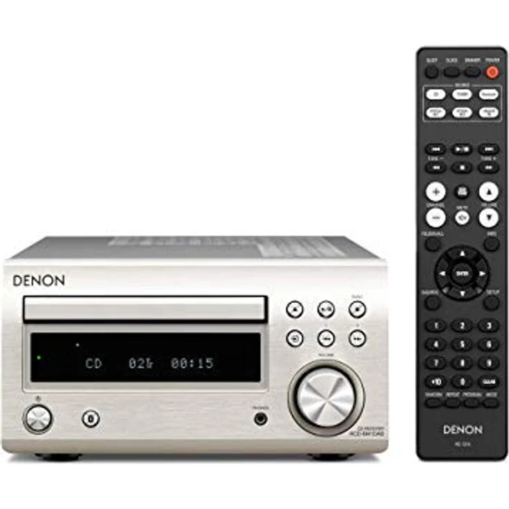 Denon RCD-M41DAB FM-DAB-CD Receiver, Bluetooth Silber – Bild 3