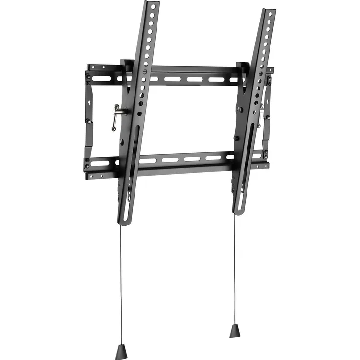 VivoLink WALL-MEDIUM-TILT-BULK80, Wandhalterung für TV bis 70 kg, 177,8 cm (70"), Schwarz, mit Neigungsfunktion und VESA 75x75 bis 400x400 mm