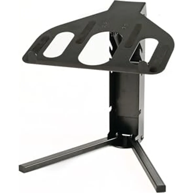 QUIK-LOK LPH005 Passive Halterung für Laptops, faltbar, schwarz, aus Stahl, für Innen- und Außenbereich – Bild 1