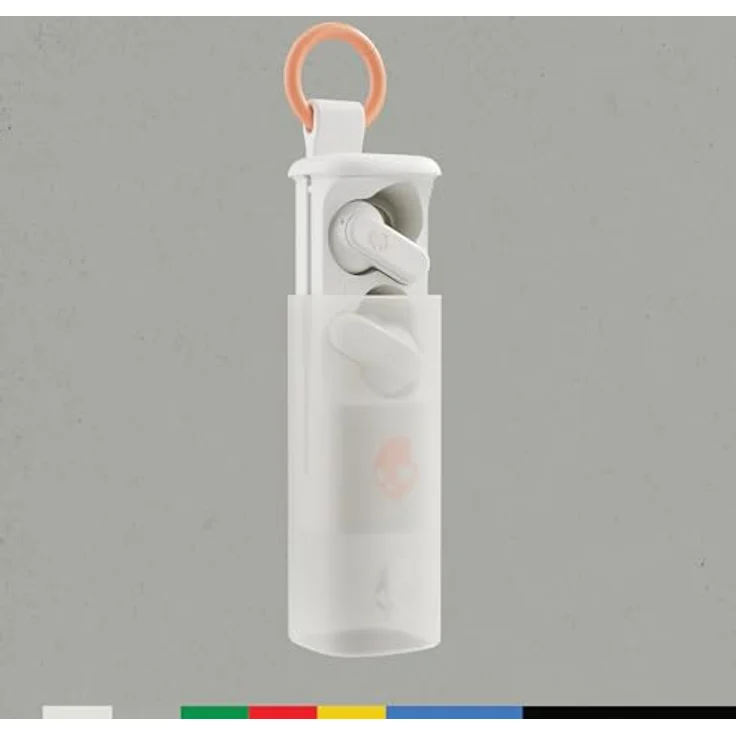 SKULLCANDY Dime EVO, In-ear True Wireless Earbud mit 36 Stunden Akkulaufzeit, Bluetooth 5.3, IPX4-Schutz, Bone Orange – Bild 4