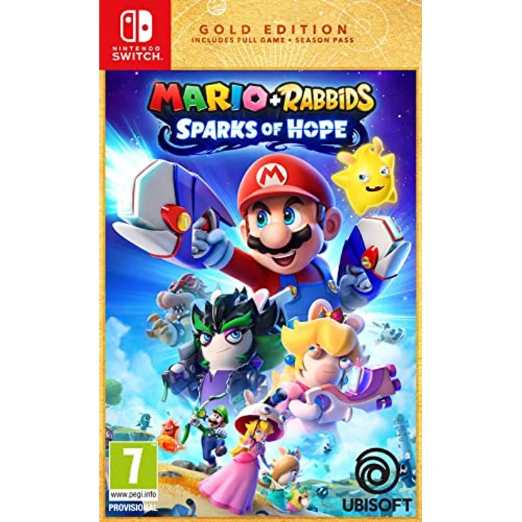 Ubisoft Mario + Rabbids: Sparks of Hope (Gold Edition), Nintendo Switch Game – Bild 1