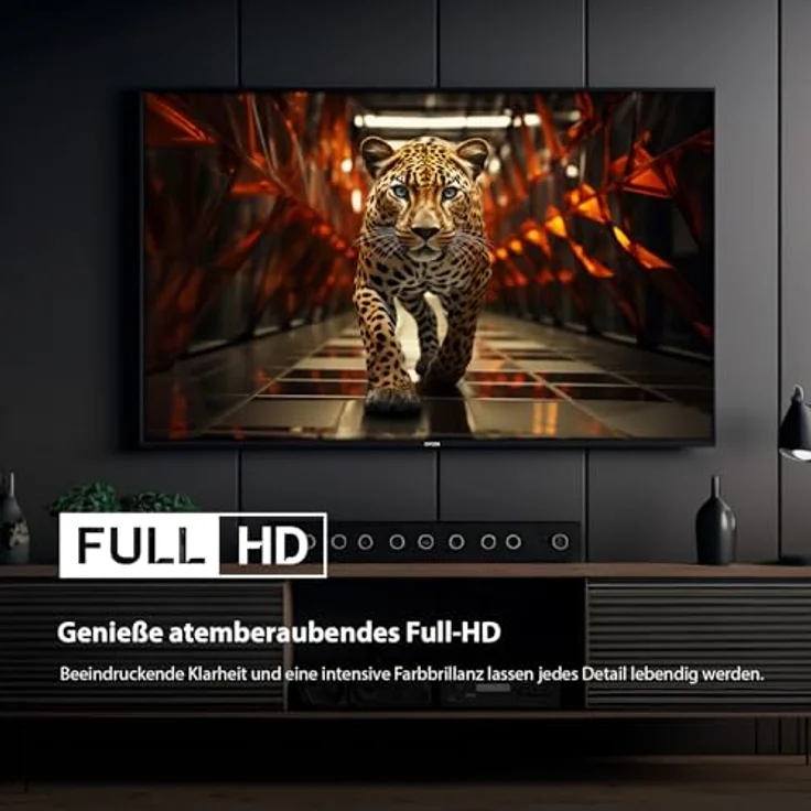 DYON ULTIMAX 40F-TI, 40 Zoll (100 cm) Full-HD Smart TV mit Samsung Tizen OS, Triple Tuner (DVB-C/-S2/-T2), Gaming Hub, Prime Video, Netflix, Disney+ [2025] – Bild 3