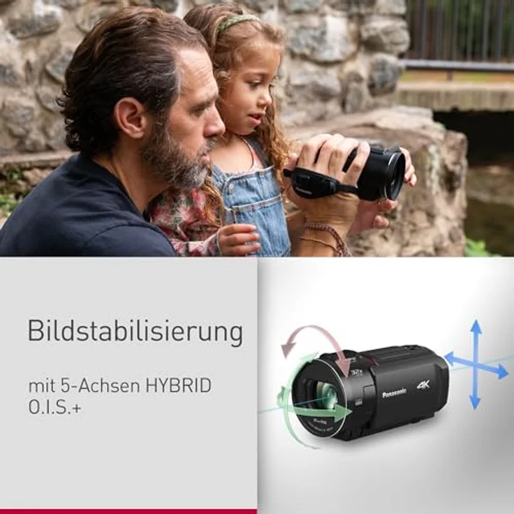 Panasonic HC-VX3E, Semiprofessioneller 4K Camcorder mit 24x optischem Zoom, F1.8-4 Objektiv, 5-Achsen O.I.S., Schwarz – Bild 6