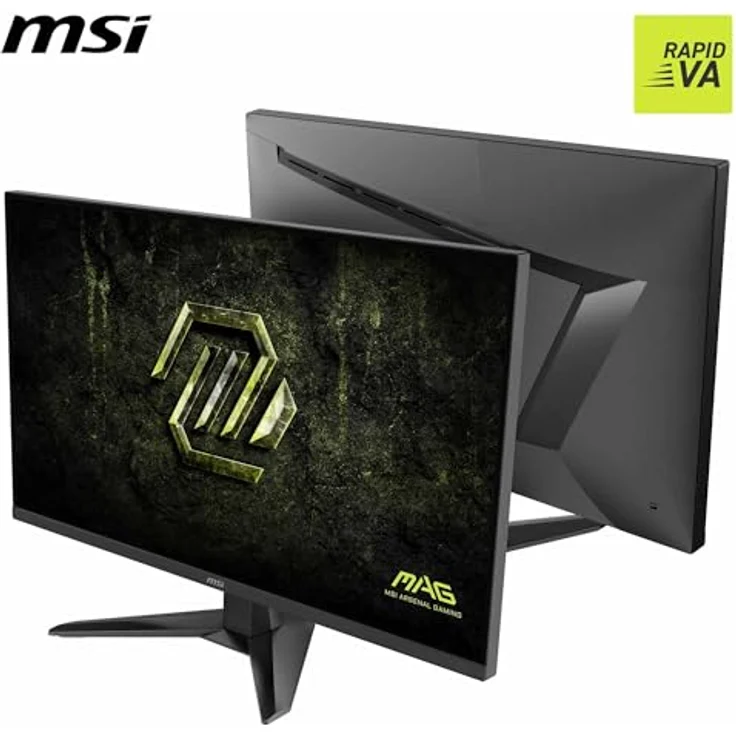 MSI MAG 325QFA E18V 32-Zoll-WQHD-Gaming-Monitor, 2560 x 1440, 180 Hz, 0,5 ms, HDR-fähig, Augenschutz, rahmenlos, schwarz – Bild 2