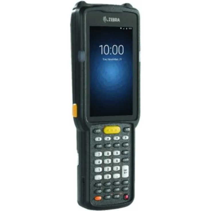 Zebra MC3300 Premium, Barcode-Scanner für 2D-Barcodes, IP54 Schutz, Touchscreen, kabellos, Schwarz