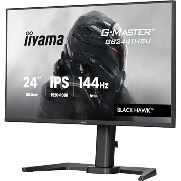 iiyama GB2441HSU-B1, 23.8" Full HD IPS Monitor mit 144Hz und 1x DisplayPort – Bild 5