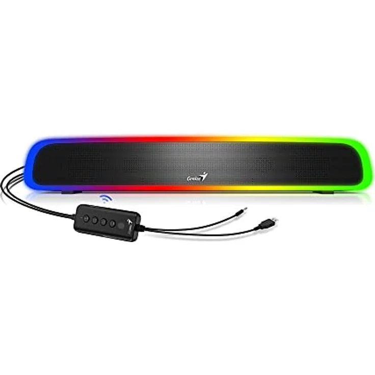 Genius Soundbar Soundbar 200BT Bluetooth 5.1RGB 4 Watt RMS – Bild 2