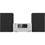 Kenwood M-925DAB-S - Micro HiFi-System mit DAB+, CD, USB, Bluetooth, 2 x 50 Watt RMS und TFT-Display; Frosted Aluminum