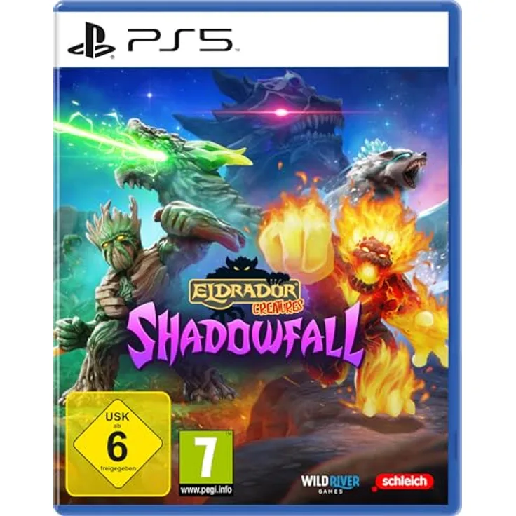 Wild River Games ELDRADOR® CREATURES SHADOWFALL [Playstation 5], Taktische Tiefe und packende Kämpfe in fantastischen Welten