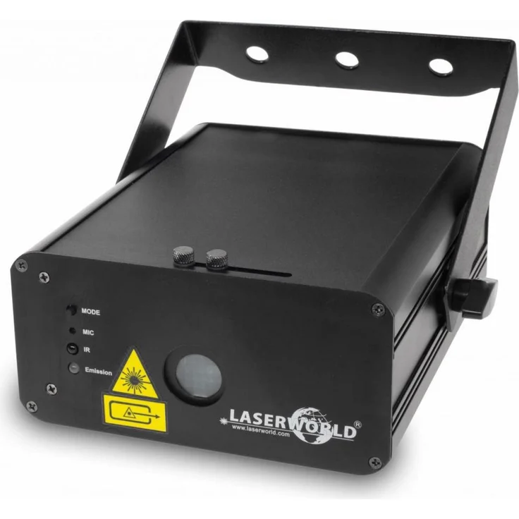 Laserworld CS-500RGB KeyTEX, RGB Licht Set mit 500 mW Laser, DMX- und ILDA-Steuerung, Fernbedienung und Tastatur für Live-Texte und Animationen – Bild 1