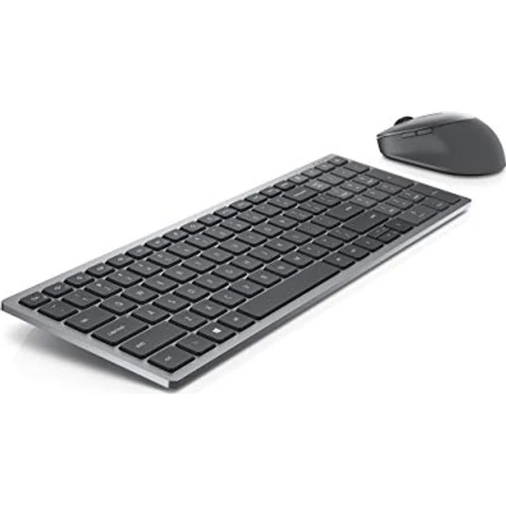 Dell KM7120W Kabelloses Bluetooth-Tastatur- und Maus-Set mit Mehreren Geräten, italienisches QWERTY, Titangrau – Bild 3