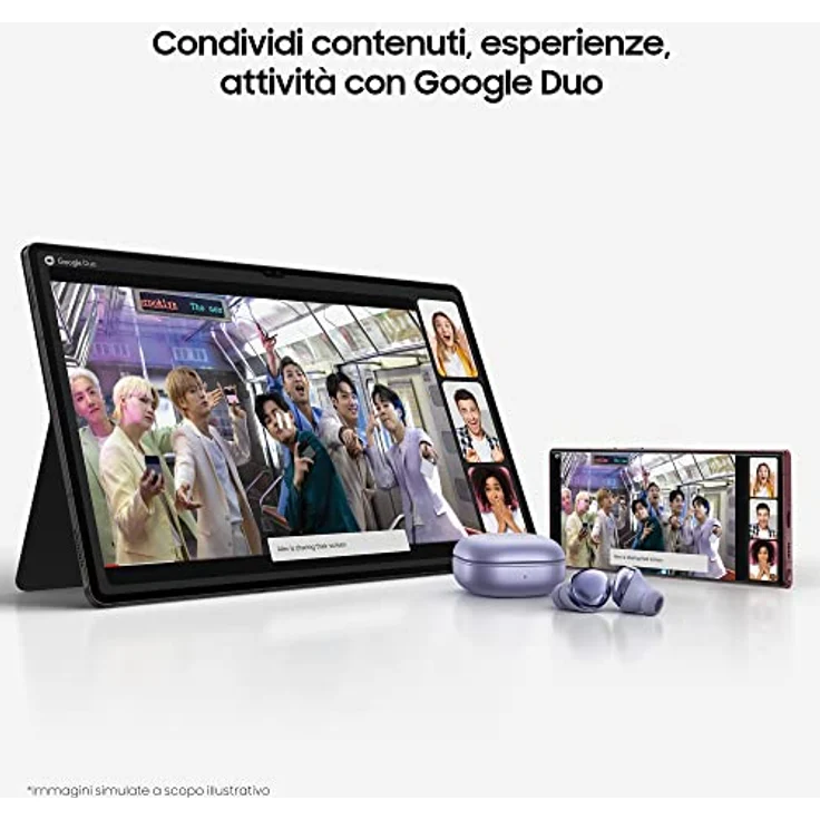 Samsung Galaxy Tab S8+ SM-X800 128 GB 31.5 cm (12.4) Qualcomm Snapdragon 8 GB Wi-Fi 6 (802.11ax) Android 12 Graphite – Bild 5
