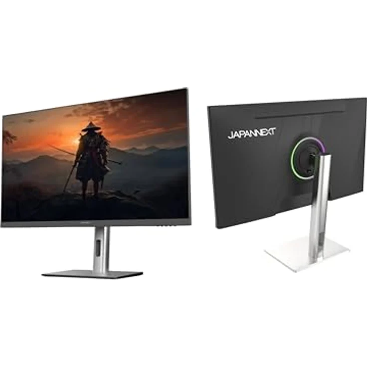 JapanNext Gaming Monitor JN-IPS245G320F-HSP, 24,5" IPS 320Hz 1ms Full HD (1920x1080), Höhen- & Neigungsverstellung, integrierte Lautsprecher, G-Sync/FreeSync, schwarz – Bild 2