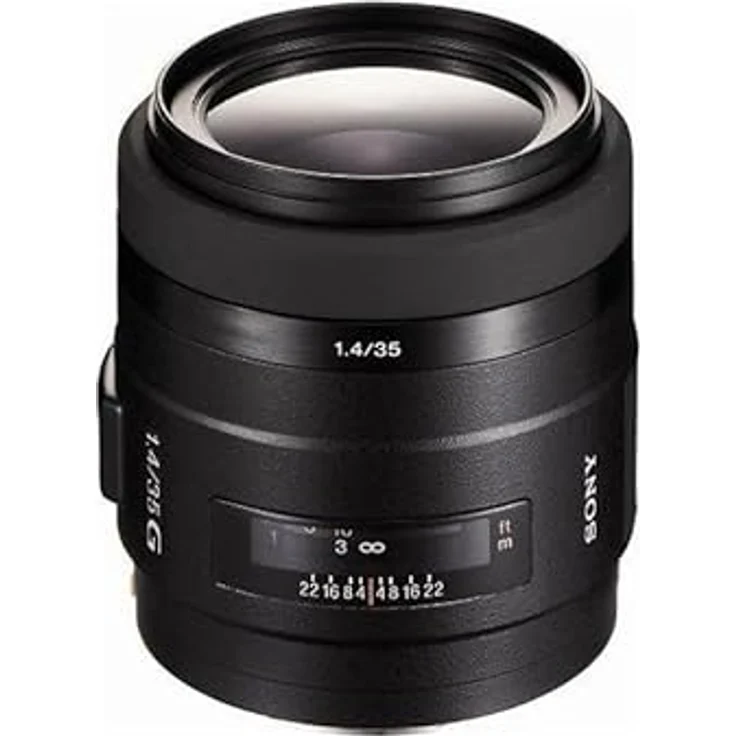 Sony SAL-35F14G Festbrennweite 35mm F1.4 Objektiv (APS-C, 55mm Filterdurchmesser, A-Mount) schwarz – Bild 2