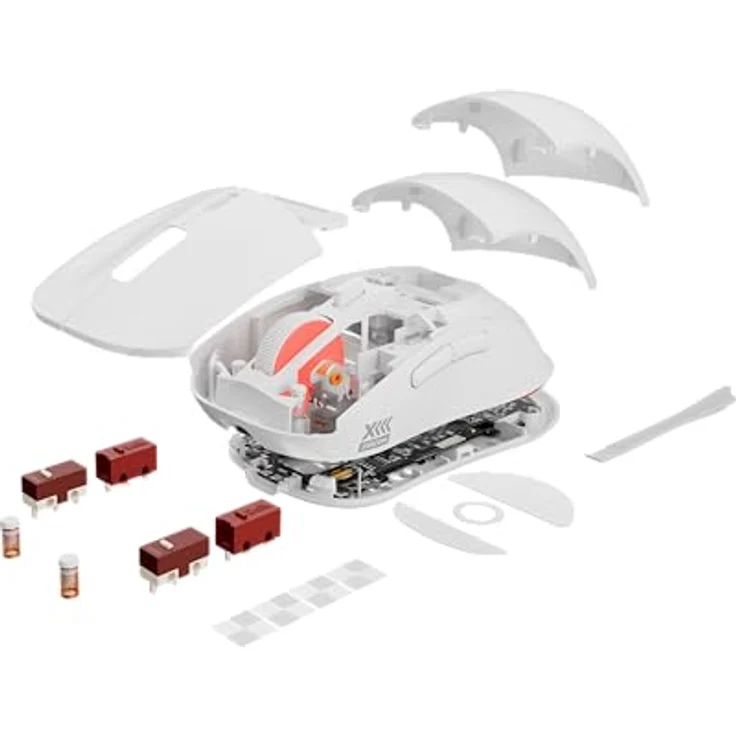 Genesis Zircon XIII, Wireless Gaming-Maus mit 26000 DPI, ergonomisches Design, weiß – Bild 10