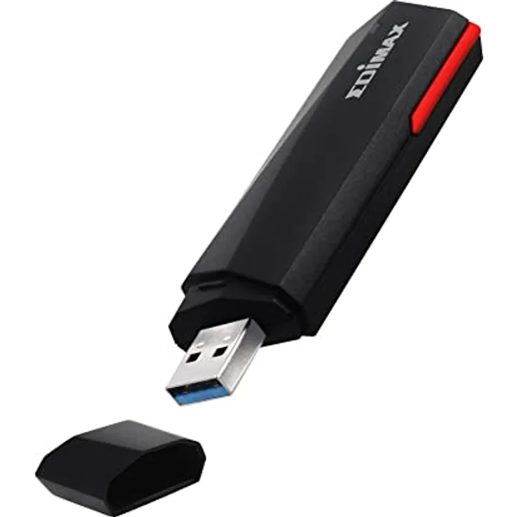 Edimax EW-7822UMX, Netzwerkadapter USB 3.2 Gen 1, Dual-Band AX1800 Wi-Fi 6, schwarz