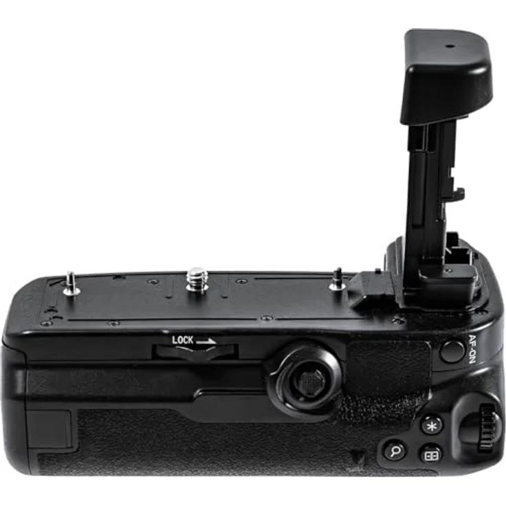 Patona Premium Batteriegriff BG-R10, Hochformatgriff für Canon EOS R5/R6/R5 C/R6 Mark II, schwarz mit 2.4G Fernbedienung – Bild 3