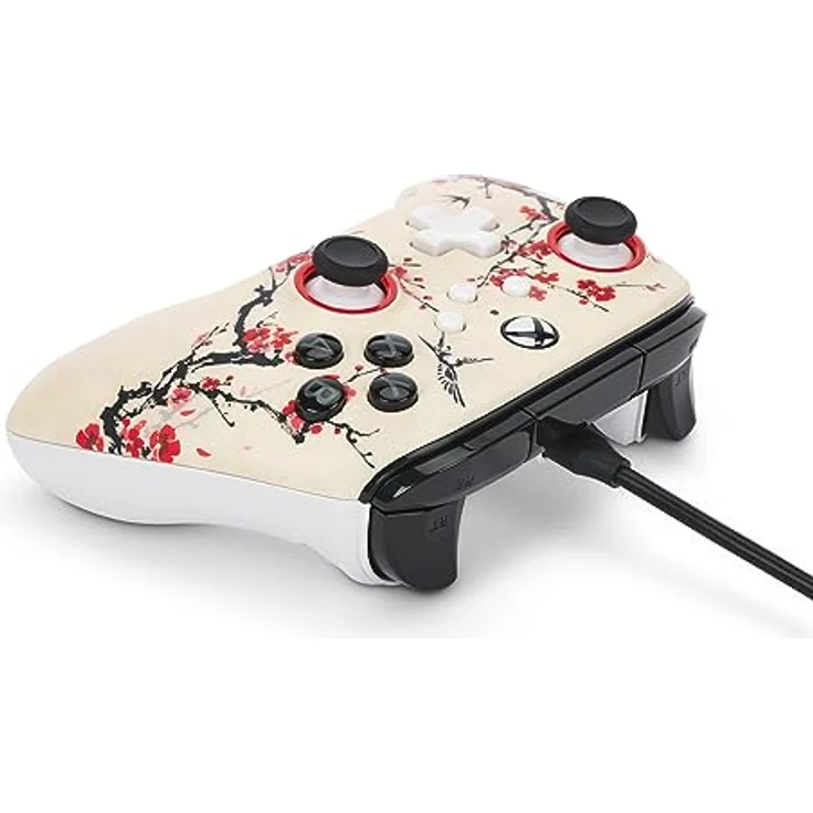 PowerA Advantage Kabelgebundener Controller für Xbox Series X|S - Krieger-Nirwana, 3-Wege-Trigger-Locks, Doppel-Vibrationsmotoren, Ergonomisches Design – Bild 4