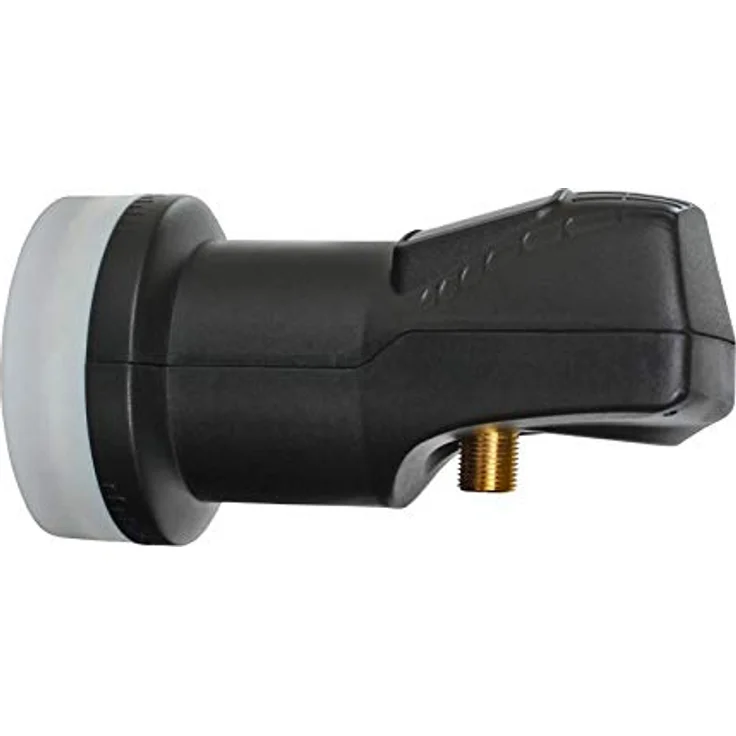 ARLI 60cm HD Sat Anlage Single LNB + 15m Koaxialkabel 135dB + 2X F-Stecker Digital 1 Teilnehmer Antenne Grau UHD 4K FullHD Satellitenantenne - Rostfreier Stahl, Oval, Sehr geringer Stromverbrauch – Bild 3