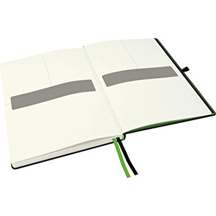 Leitz Notizbuch Complete 44710095, kariert, A4, 80 Blatt, schwarz, fester Kunstledereinband – Bild 3