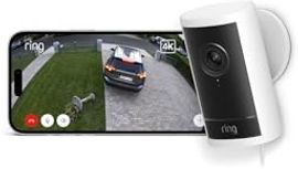 Ring Außenkamera Pro, Sicherheitskamera mit Retinal 4K und 10x-Zoom