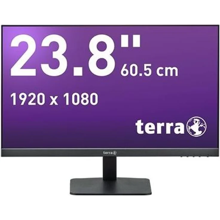 Wortmann TERRA LCD/LED 2427W V3, 23,8" Full HD IPS-Monitor mit HDMI/DP/USB-C, schwarz