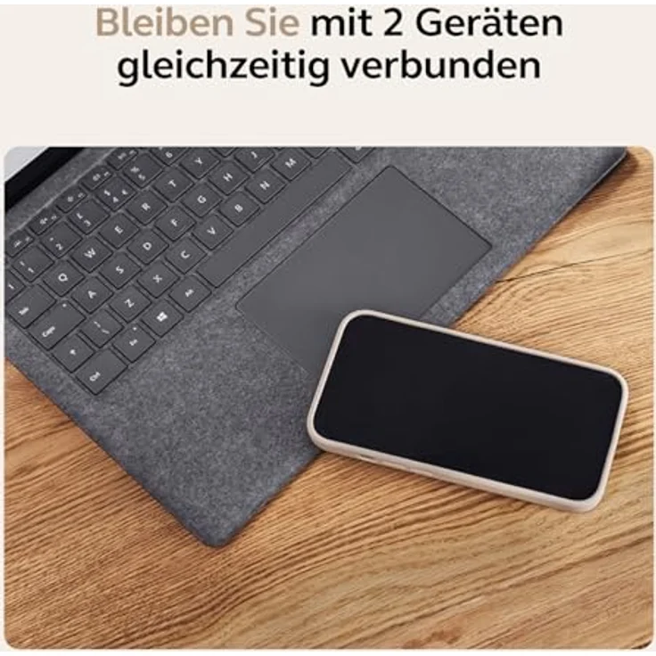 Jabra Evolve 65 TE Link UC Stereo Wireless Kopfhörer mit Freisprecheinrichtung und Microsoft Teams Zertifizierung – Bild 6