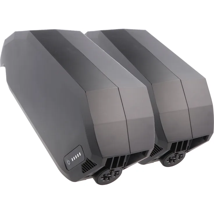 E-Bike Vision 2 Stück 720Wh E-Bike Akku für BOSCH POWERPACK 500 Performance Line, 36V 20Ah, kompatibel mit Dual Battery System