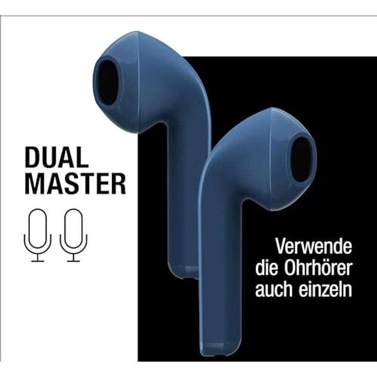 Fresh'N Rebel Twins Core In-Ear Kopfhörer (6 h, Kabellos), Blau – Bild 4