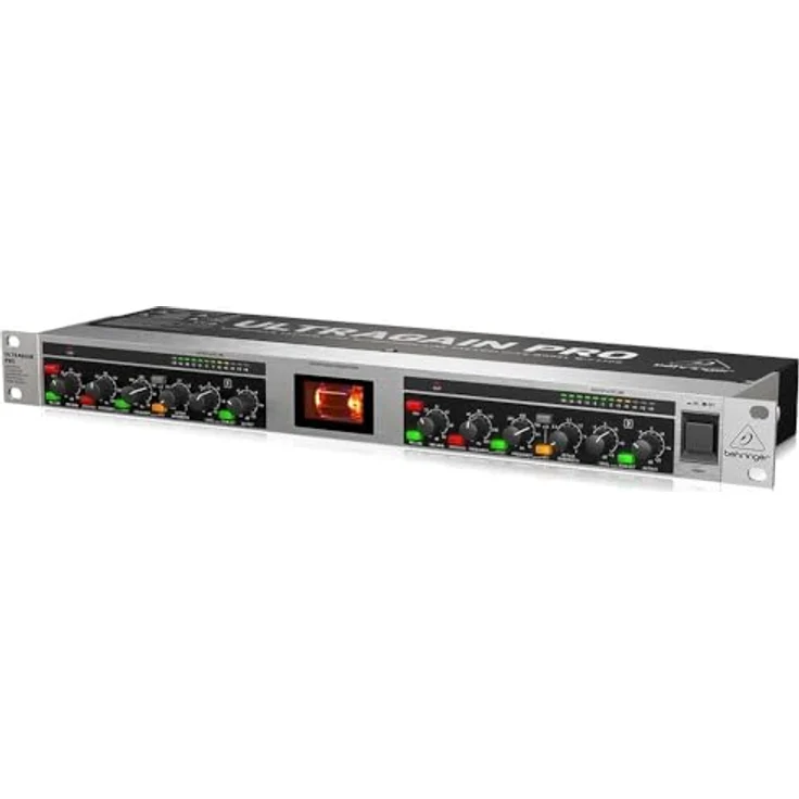 Behringer ULTRAGAIN PRO MIC2200 Audiophiler Röhrenmikrofon/Line-Vorverstärker, hand-selected 12AX7 tube, ultra-wide bandwidth, parametric EQs, line driver – Bild 3