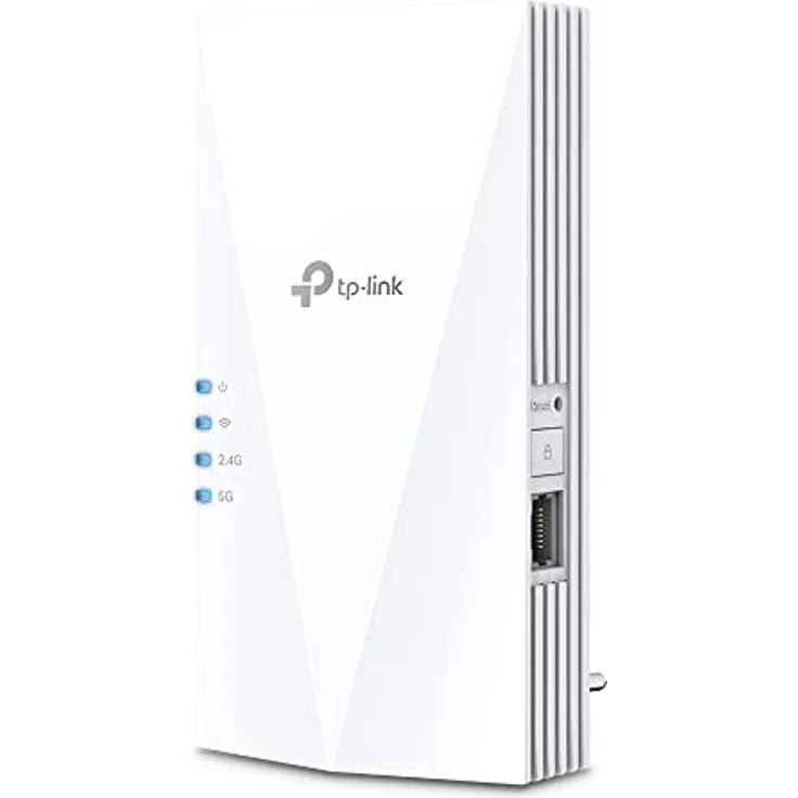 TP-LINK RE1500X WLAN Repeater, WiFi 6 AX1500 Dualband, Unterstützung für Easy Mesh, Gigabit-Ethernet-Anschluss – Bild 1