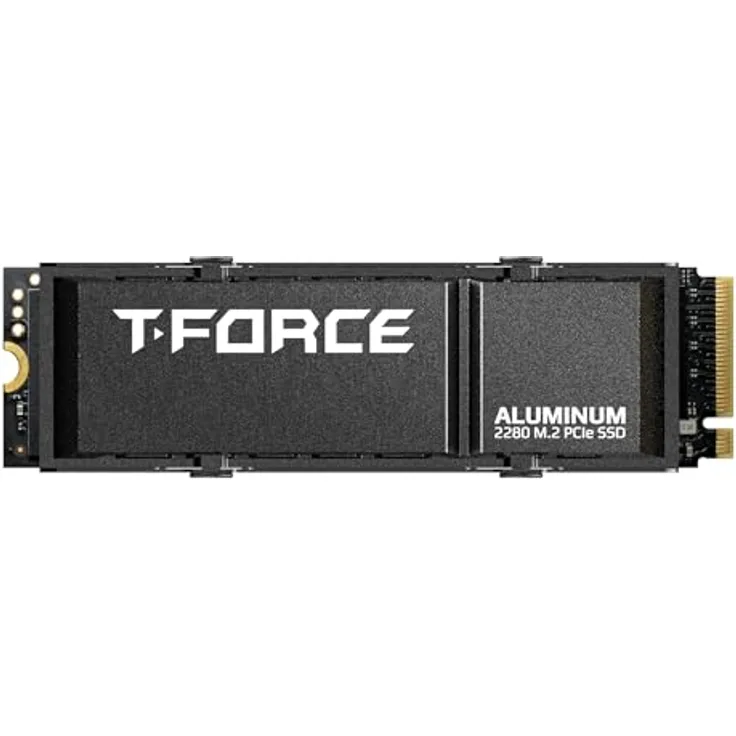 Team Group T-FORCE G70 Pro 1 TB M.2 SSD, PCIe 4.0 x4 mit Aluminium-Kühlkörper und schneller NVMe-Technologie