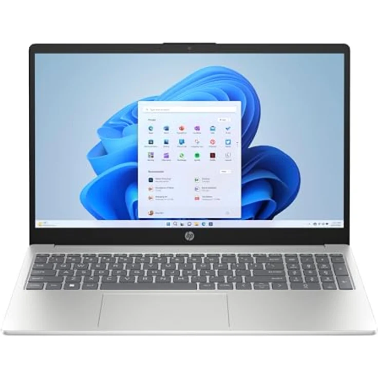 HP 15-fd0611ng, 39,6 cm (15,6 Zoll) Notebook mit Intel N100, 4 GB RAM und 128 GB SSD, Silber – Bild 7